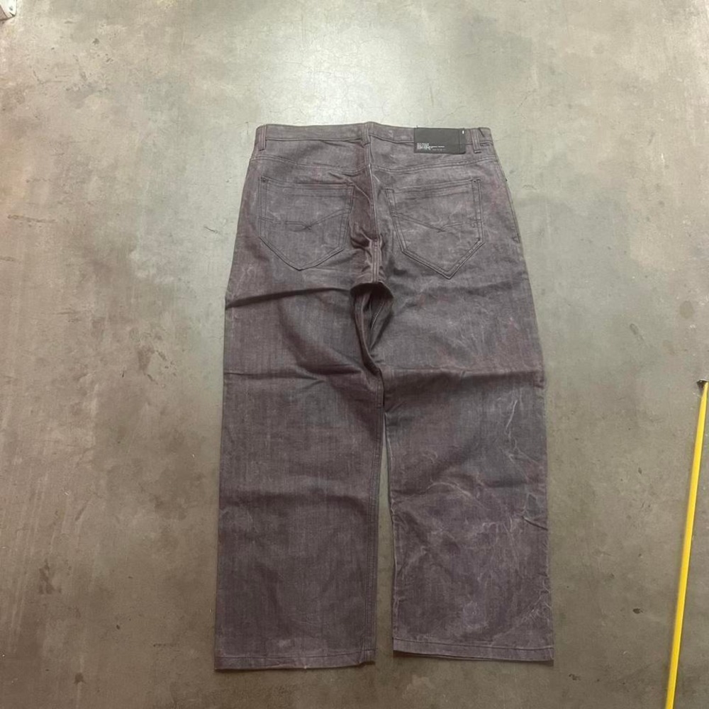 Y2K rocawear men's grey jeans baggy skater hiphop wide leg 38‎